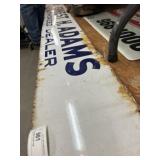 Enameled Porcelain Sign