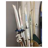 Skis with Poles