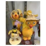 Chicken Form Nodders and Figurines