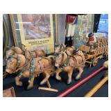 Lowenbrau Horse Drawn Advertisement