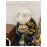 Cherub Form Electrified Parlor Light