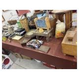 Plant Stands, Shoe Shine Box, Kitchenwares, etc.