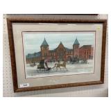 P. Buckley Moss Print -"The Market"