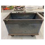 Fiber Tub on Wheels
