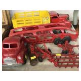 Hubley and Marx Toy Vehicles