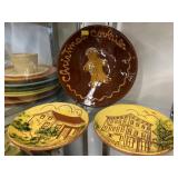 Foltz and Breininger Redware Plates