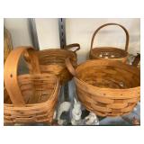 (4) Longaberger Baskets