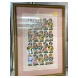 Framed German Die Cuts