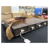 Primitive Wood Traveling Desk