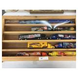 Diecast Transport Trucks w/ Crafted Display Case
