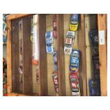 Nascar Diecast Cars w/ Crafted Display Case