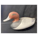Unsigned Carved Wood Duck Decoy