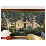 Glenn Eshelman Oil On Board