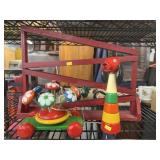 Marble Chaser with Wooden Toys