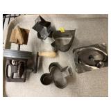 Vintage Cookie Cutters, Mixer Top