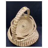 (2) Woven Baskets