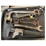 Vintage Implement Wrenches and Tools