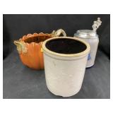 Beer Stein, Storage Crock, Planter