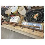 Toleware Trays, Insulators, Nutcrackers, etc.