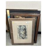 (4) Unrelated Frames & Prints