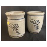 (2) Pieces of ZP (Lititz, PA) Salt Glazed Pottery