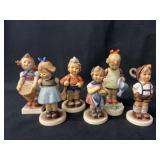 (6) Hummel Figurines