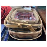 (3) Longaberger Baskets