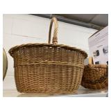 Wicker and Split Oak Woven Baskets