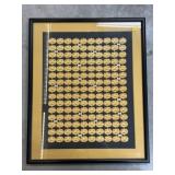 Framed German Die Cut Jack O