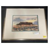 Mike Simpson Framed Watercolor