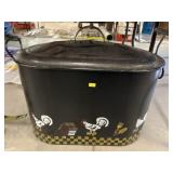 Paint Decorated Tin Wash Boiler