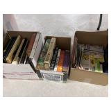 (3) Boxes of Books and Magazines