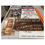 Contemporary Tin Sign, PA Game Commission Poster
