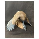 Unsigned Carved Wood Goose