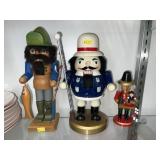 Wooden Nutcrackers with Smoker