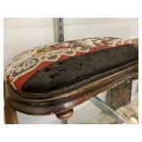 Beadwork Foot Stool