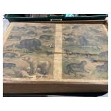 Vintage Set of Puzzle Blocks