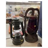 (2) Hurricane Lanterns