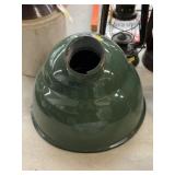 Enameled Porcelain Lamp Shade