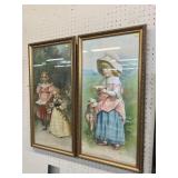 (2) Framed Lithographs
