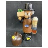 German Smoker with Miniature Jug
