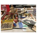 Knitting and Crochet Needles, Sewing Supplies