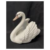 Lladro Porcelain Swan