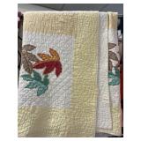 Leaf Pattern Quilt