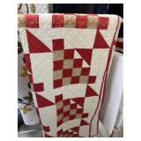 Flying Geese Pattern Quilt
