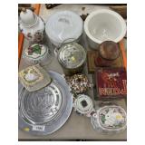 Decorative Porcelain, Advertising Tins, etc.