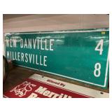 Wood Reflective Street Sign