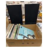 Record Albums, Stereo Speakers