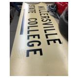 Wood MILLERSVILLE Sign