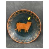 Ned Foltz Redware Plate